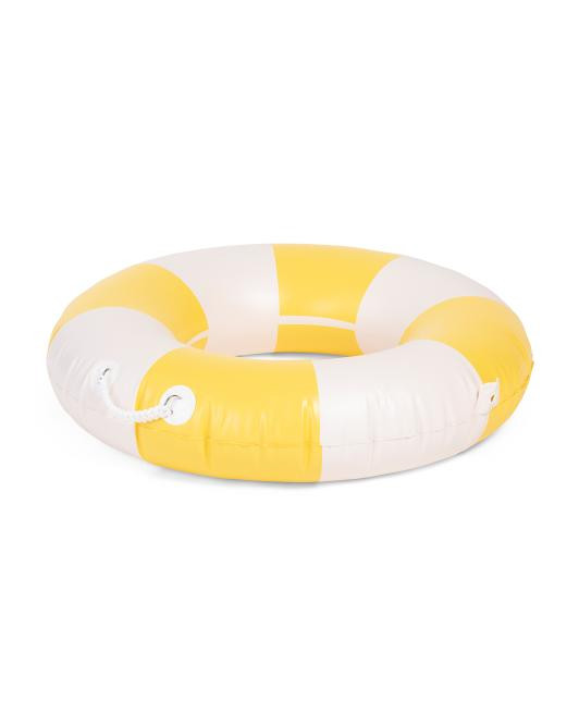 35.5in The Classic Rivie Striped Pool Float | TJ Maxx