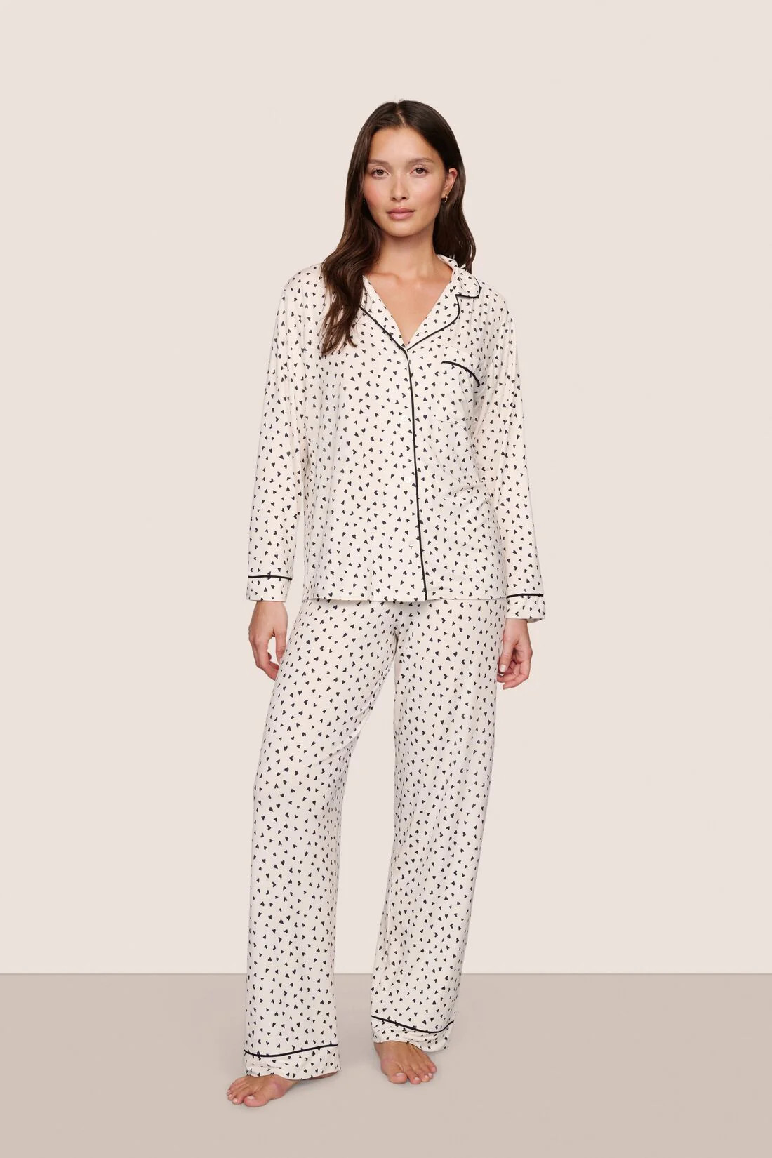 Gisele Printed TENCEL™ Modal Long PJ Set | Eberjey