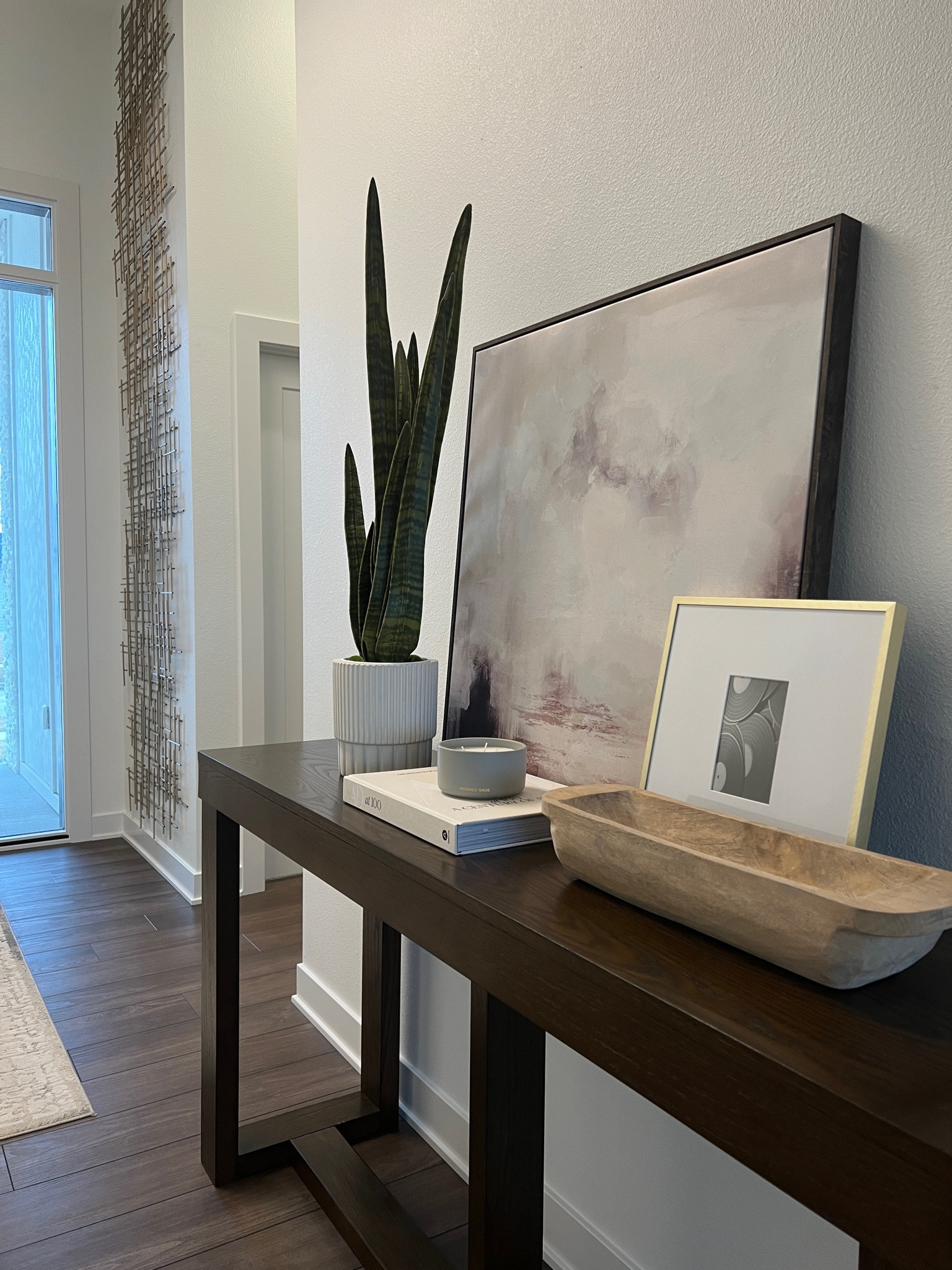 Console table entryway styling. 

Console table styling, console table, console, console table decor, console styling, console decor, console cabinet, console table lamp, console table behind couch, media console, sideboard, sideboard buffet, sideboard decor, sideboard cabinet, sideboard styling, decorative bowl, Home, home decor, home decor on a budget, home decor living room, modern home, modern home decor, modern organic, Amazon, wayfair, wayfair sale, target, target home, target finds, affordable home decor, cheap home decor, sales, accent wall, DIY accent wall, target accent wall

#LTKhome