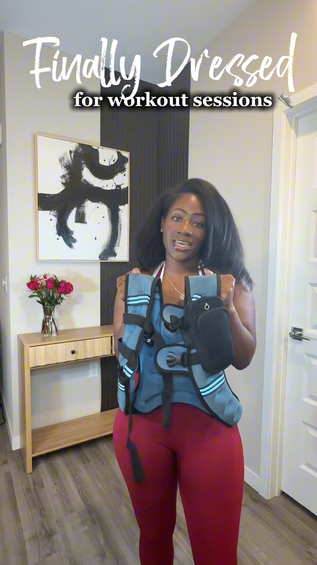 20 lbs sounds like a lot but less than 15% of my body weight (at the time) really isn’t bad. I’ve gotten use to this weight now and can either stay or go up in weight. Def wouldn’t go down. Only thing going down is the lbs! 

#LTKfitnessgoals #LTKActive