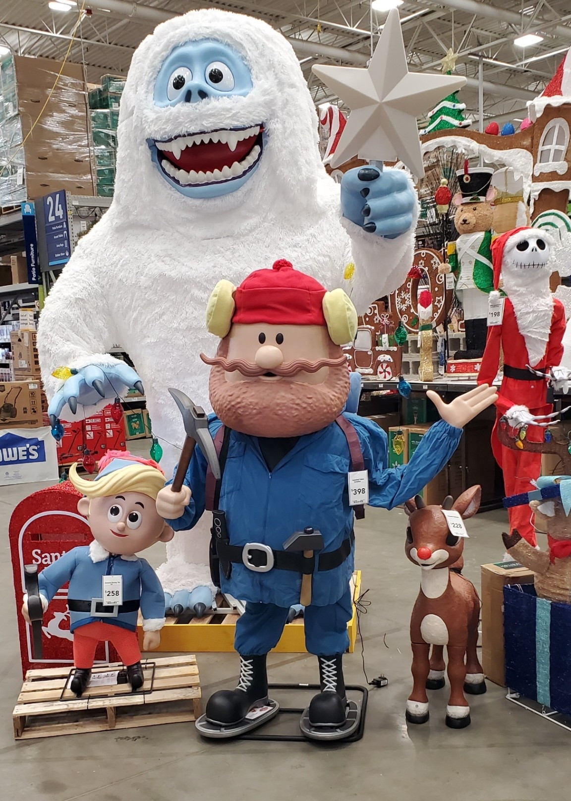 Rudolph the Red Nosed Reindeer 
animatronics at Lowe’s! 
SHOP the whole collection here!

Christmas yard decorations 
Holiday decorations 

#LTKSeasonal #LTKHome