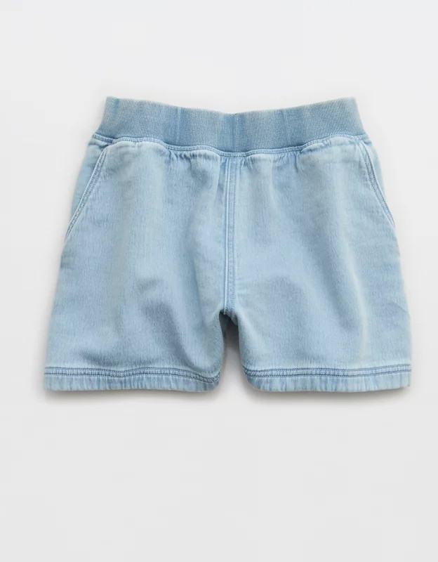 Aerie Daydream Denim Stretch Short | Aerie