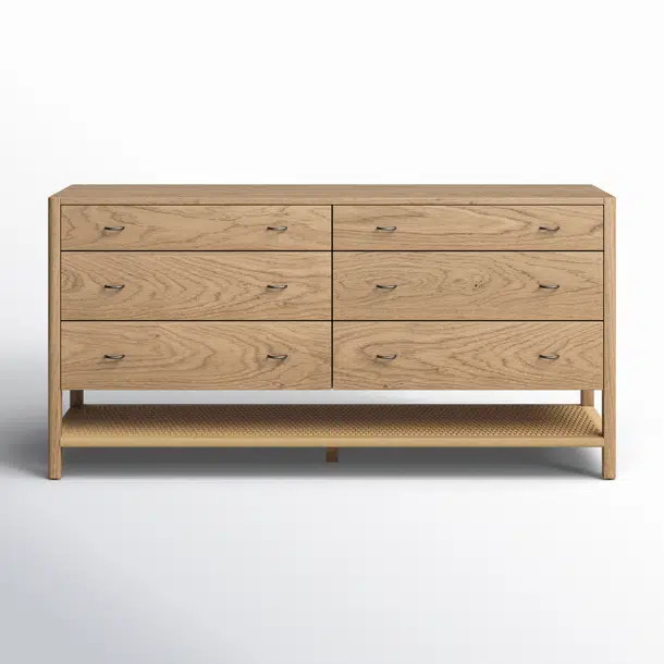 Deirdre 6 - Drawer Double Dresser | Birch Lane