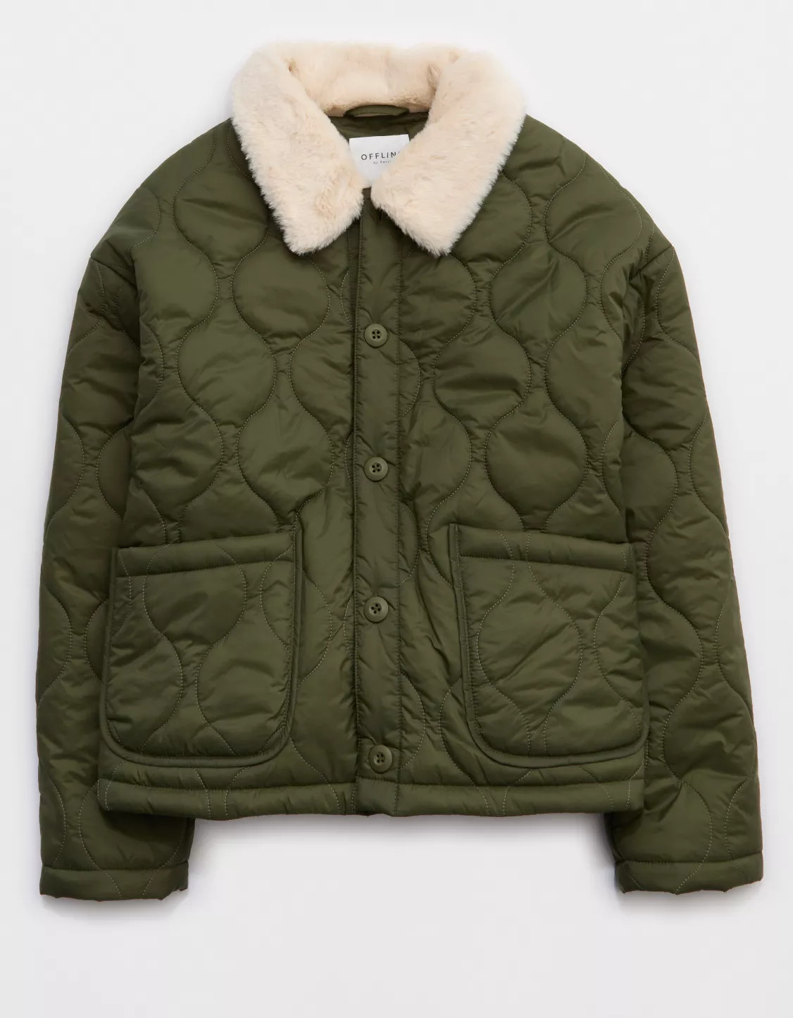 OFFLINE By Aerie Quilted Chore Jacket | Aerie