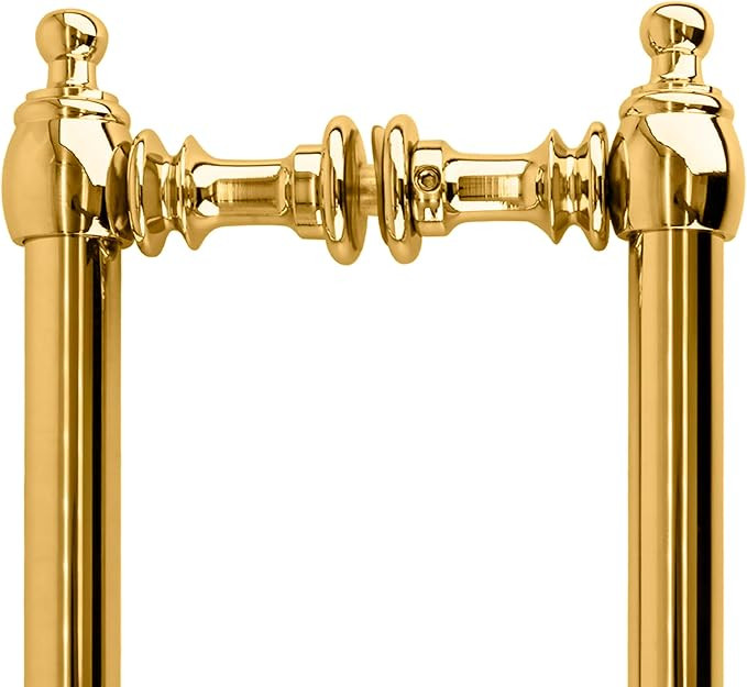 CRL Polished Brass 8" Colonial Style Back-to-Back Pull Handle | Amazon (US)