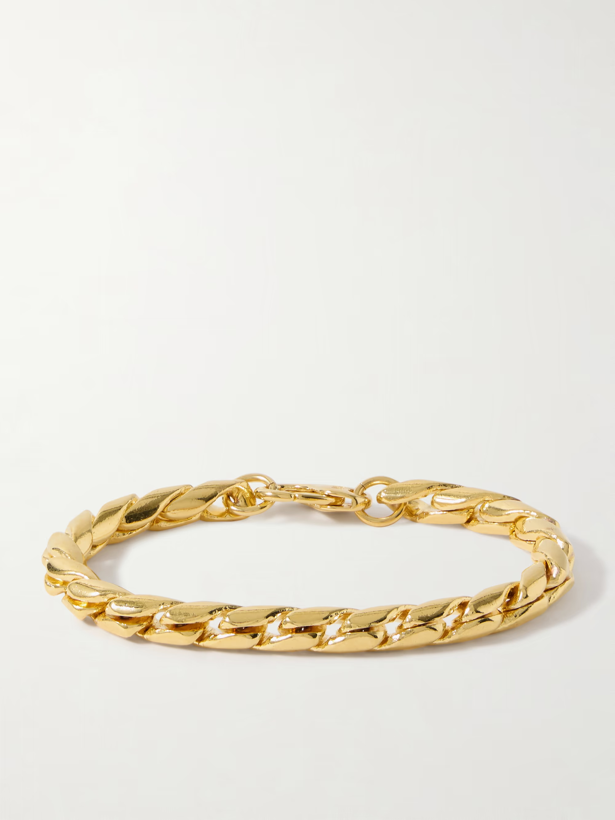 Hudson gold-plated bracelet | NET-A-PORTER (UK & EU)