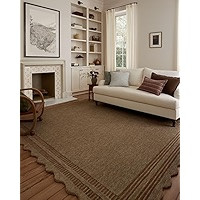 Loloi Chris Loves Julia Scottie Collection SCO-01 Fog/Ivory 2'-6" x 7'-6", .87" Pile Height, Runn... | Amazon (US)