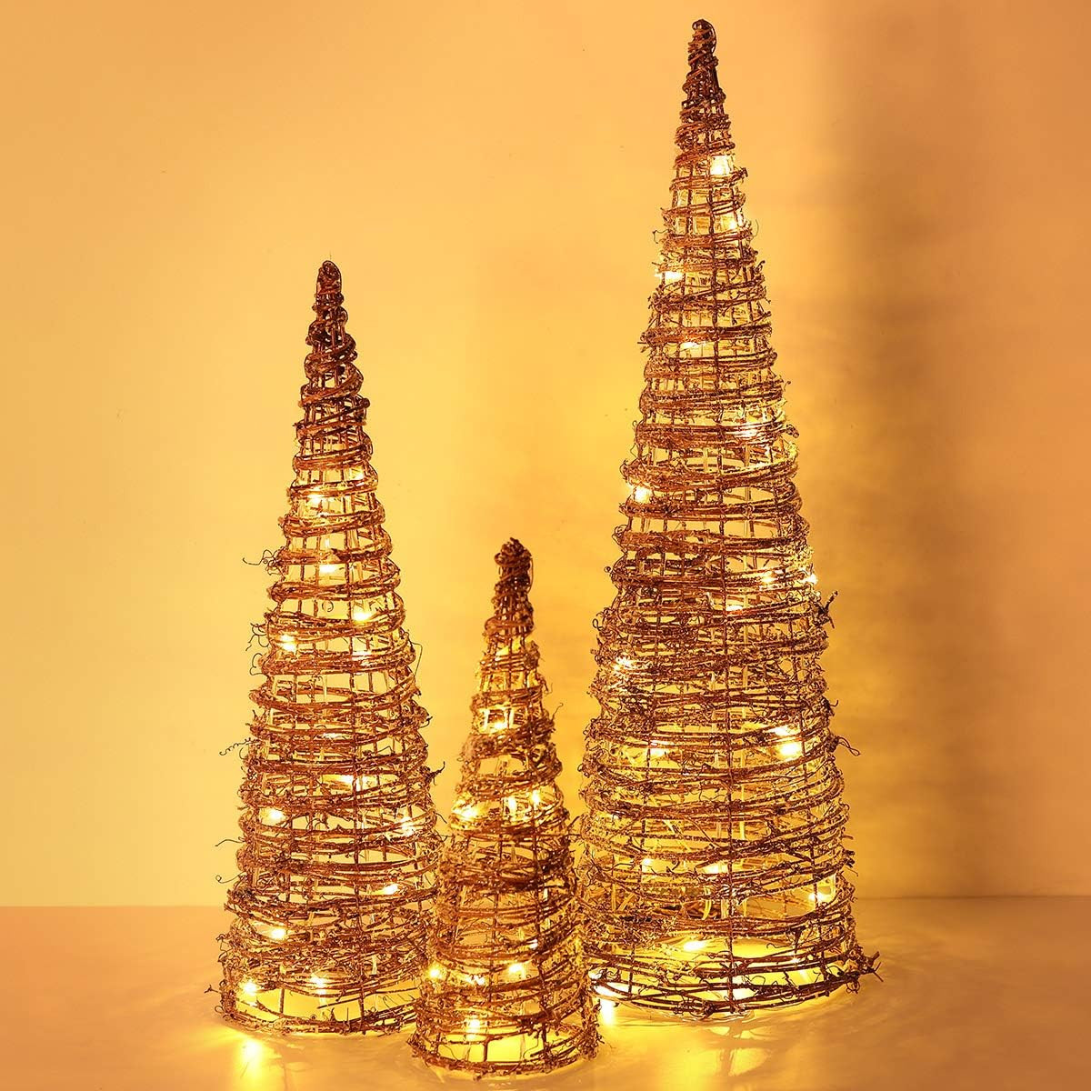 Luxspire Christmas Tree with Dry Vines White Snowflakes for Home Party Decor, Best Holiday Christ... | Amazon (US)