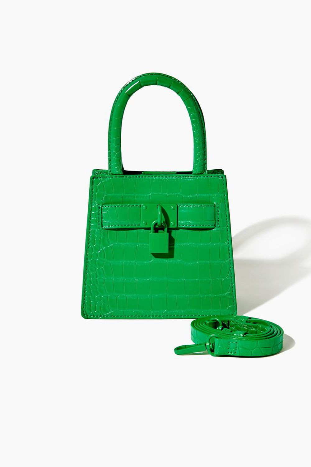 Faux Croc Crossbody Bag | Forever 21 (US)