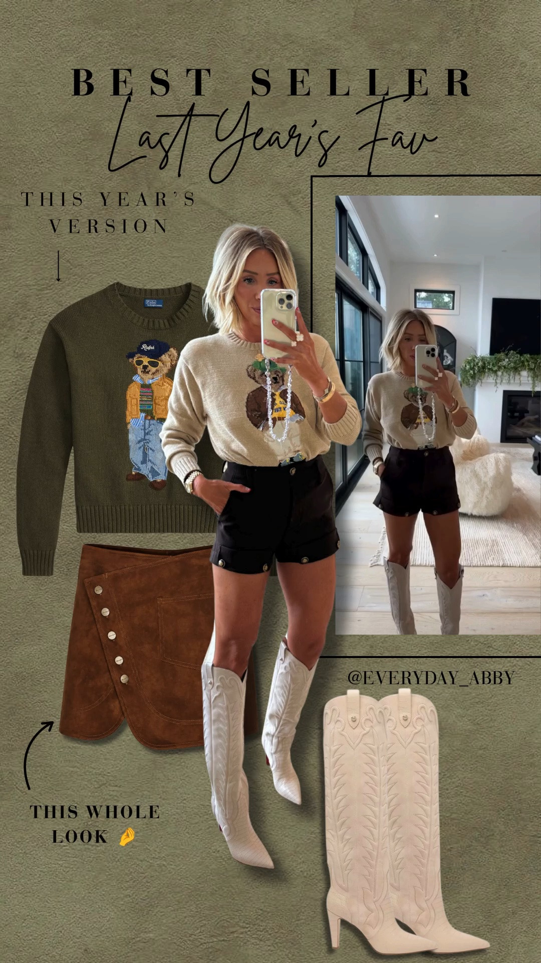 This sweater was a favorite last year, so of course I had to snag this year’s version 🧸✨ So good for fall!!

#LTKootd #LTKSeasonal #LTKdayinmylife