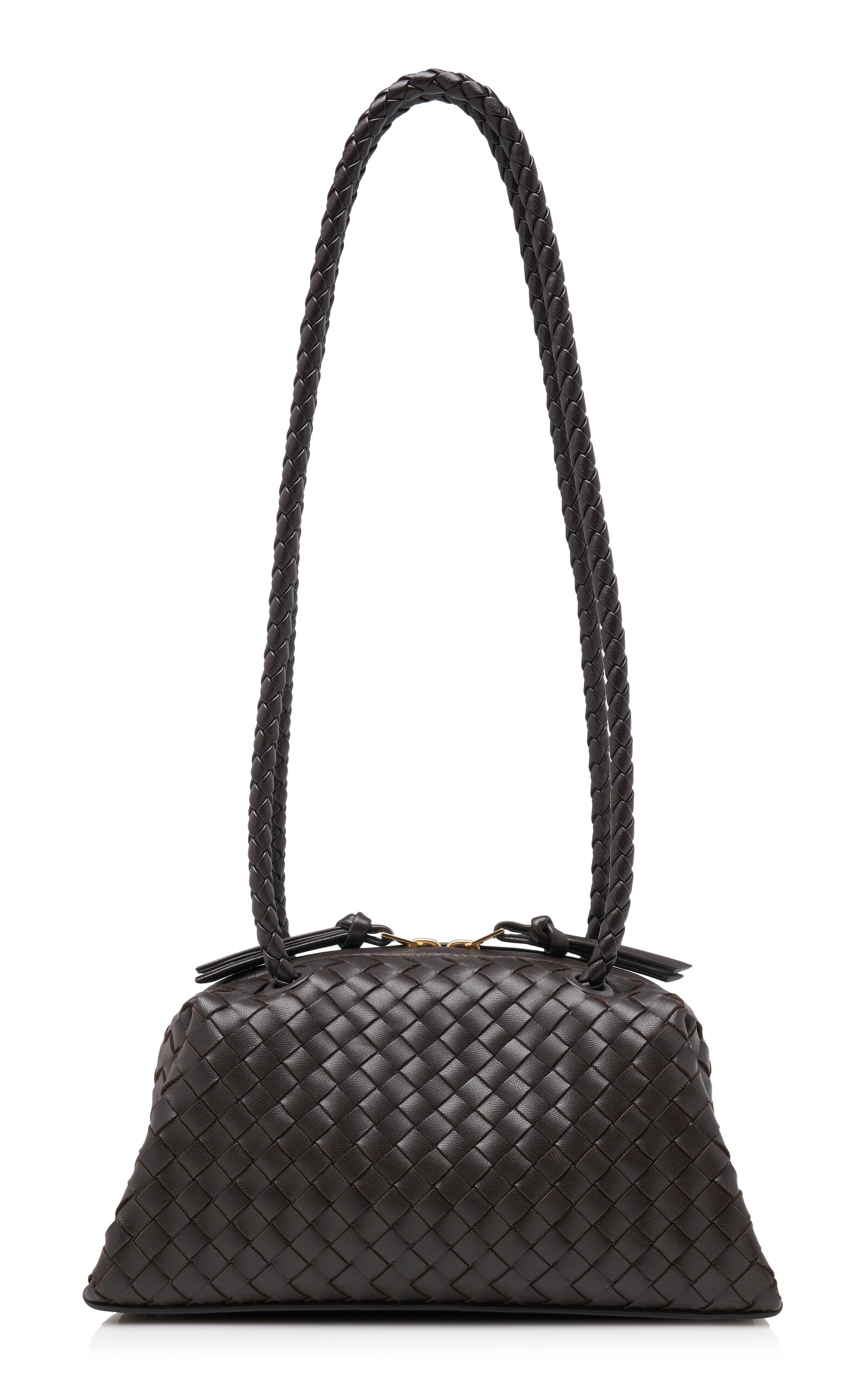 Bottega Veneta Tokyo Intrecciato Leather Shoulder Bag - Moda Operandi | Moda Operandi (Global)