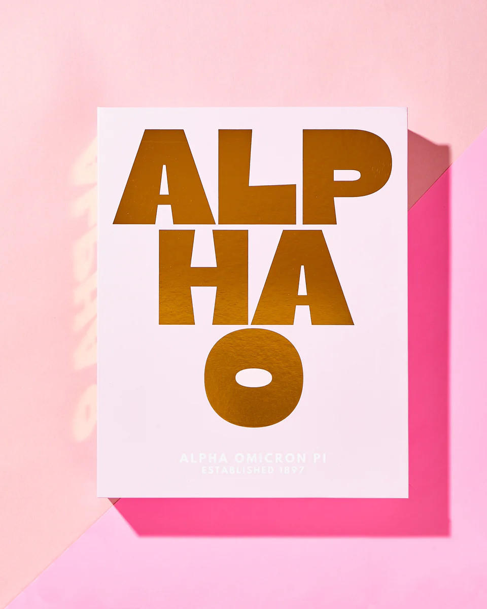 Alpha Omicron Pi Keepsake Box | Tart By Taylor