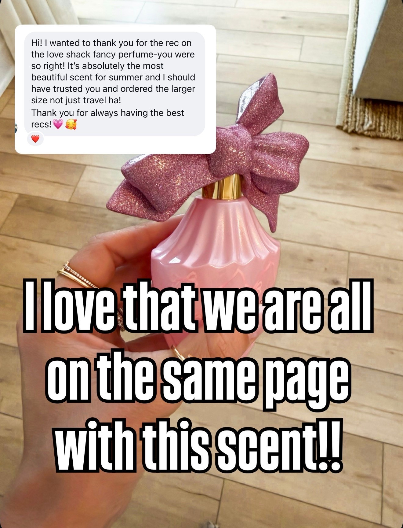 This is the best scent for summer in scent ‘Sweetheart’. Fruity notes with raspberry and peach - it smells delicious!

#LTKgrwm #LTKmorningroutine #LTKdayinmylife