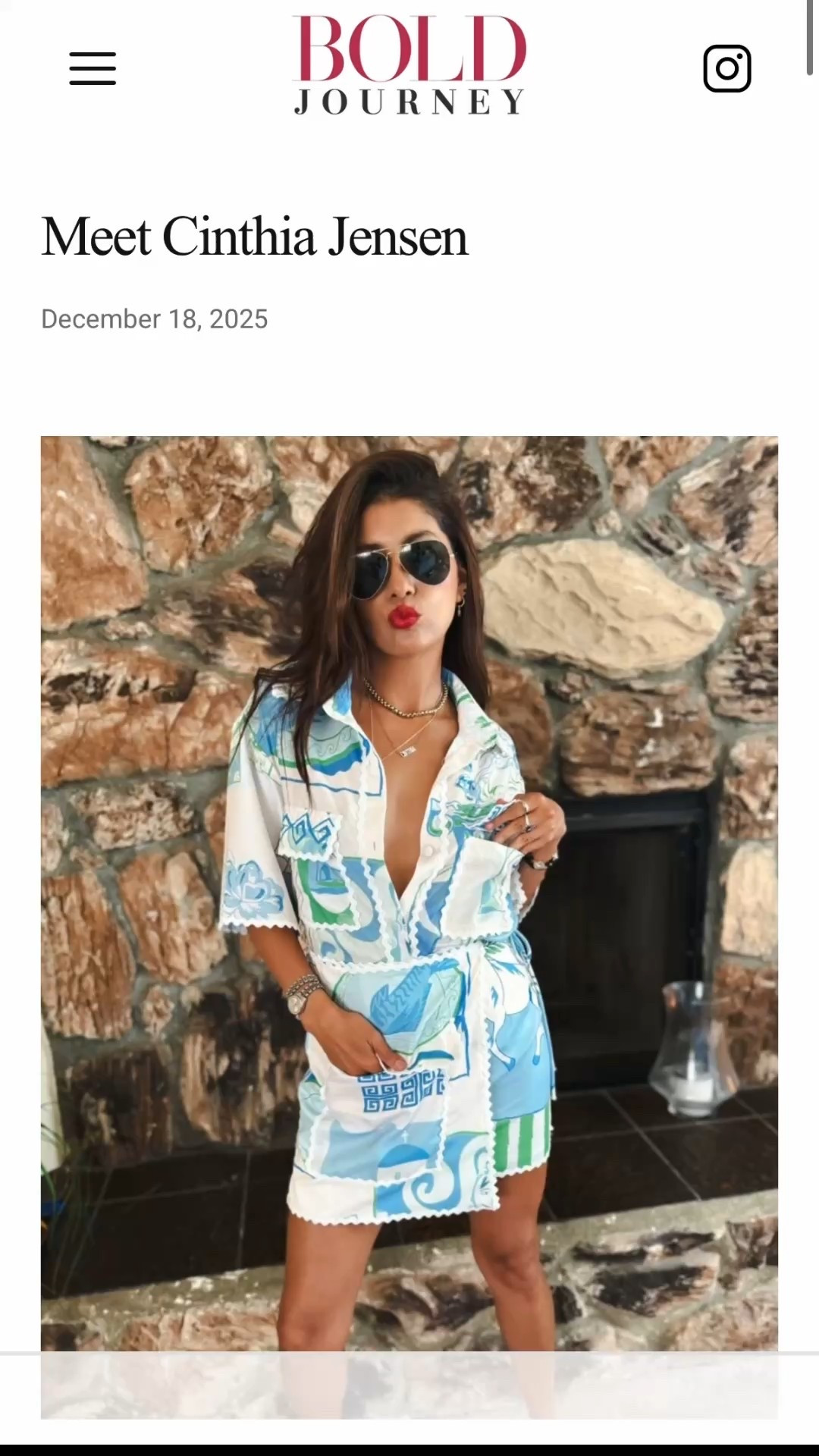 From setback to success 🤍
So grateful to be featured by BoldJourney Magazine sharing my journey of overcoming a layoff and turning it into growth, clarity, and confidence. A reminder that redirections can become breakthroughs ✨


BoldJourney Magazine, career inspiration, personal growth journey, women in business, overcoming adversity, resilience mindset, success after setback, life after layoff, confidence building, mindset shift, motivation for women, career pivot, entrepreneurship journey, inspirational stories, professional growth, self-belief, dream chaser, trusting the process, growth mindset, Latina creator

#LTKdayinmylife #LTKstorytime #LTKHoliday