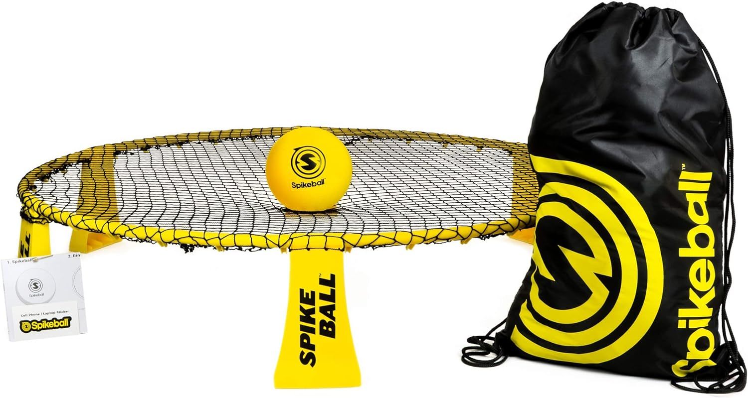 Spikeball Rookie Kit - 50% Larger Net and Ball - Played Outdoors, Indoors, Yard, Lawn, Beach - De... | Amazon (US)