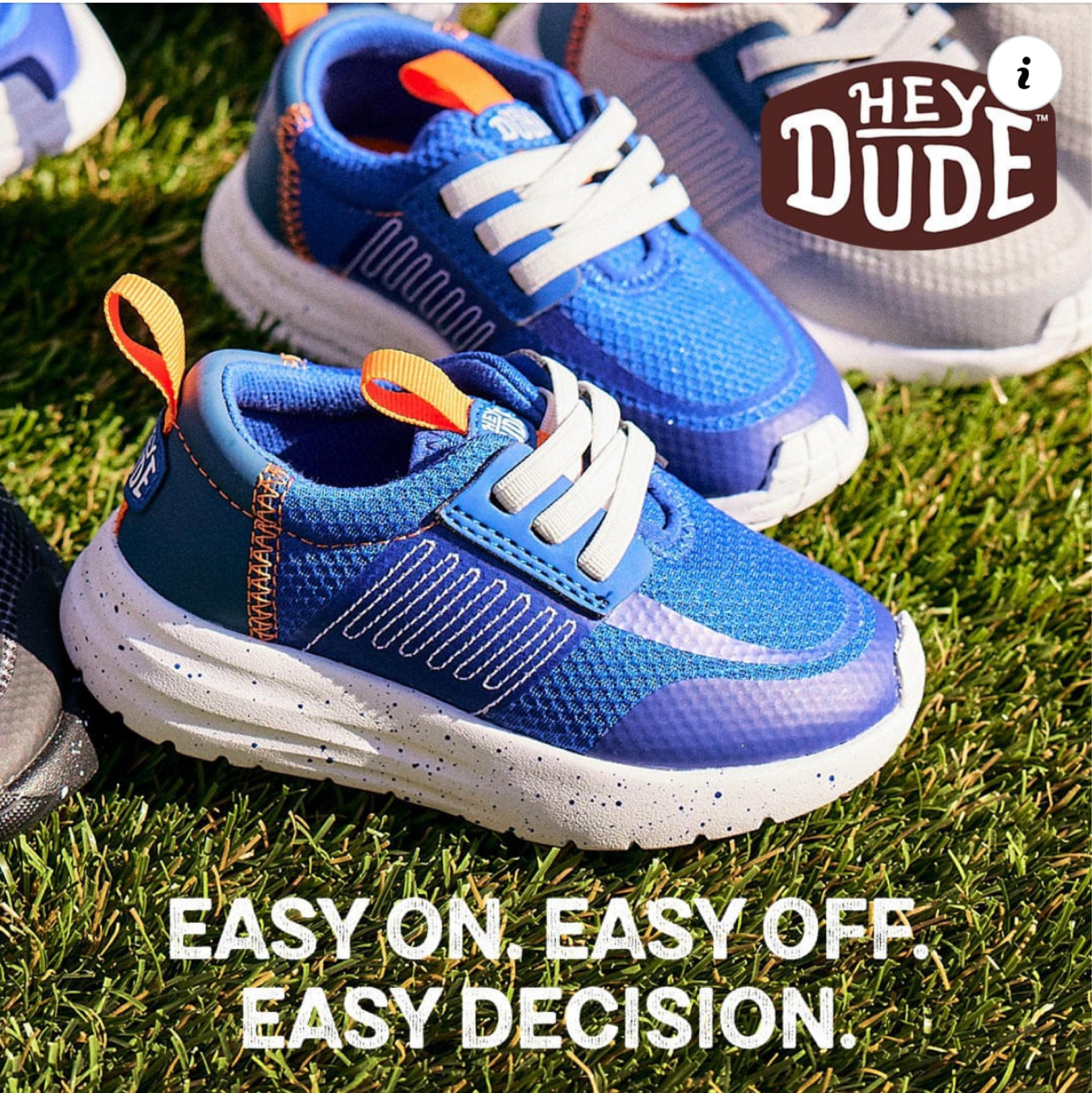 New EASY on EASY off HeyDude shoes!! 