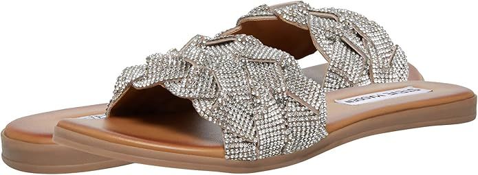 Steve Madden Women's Phraya Rhinestones Sandal | Amazon (US)