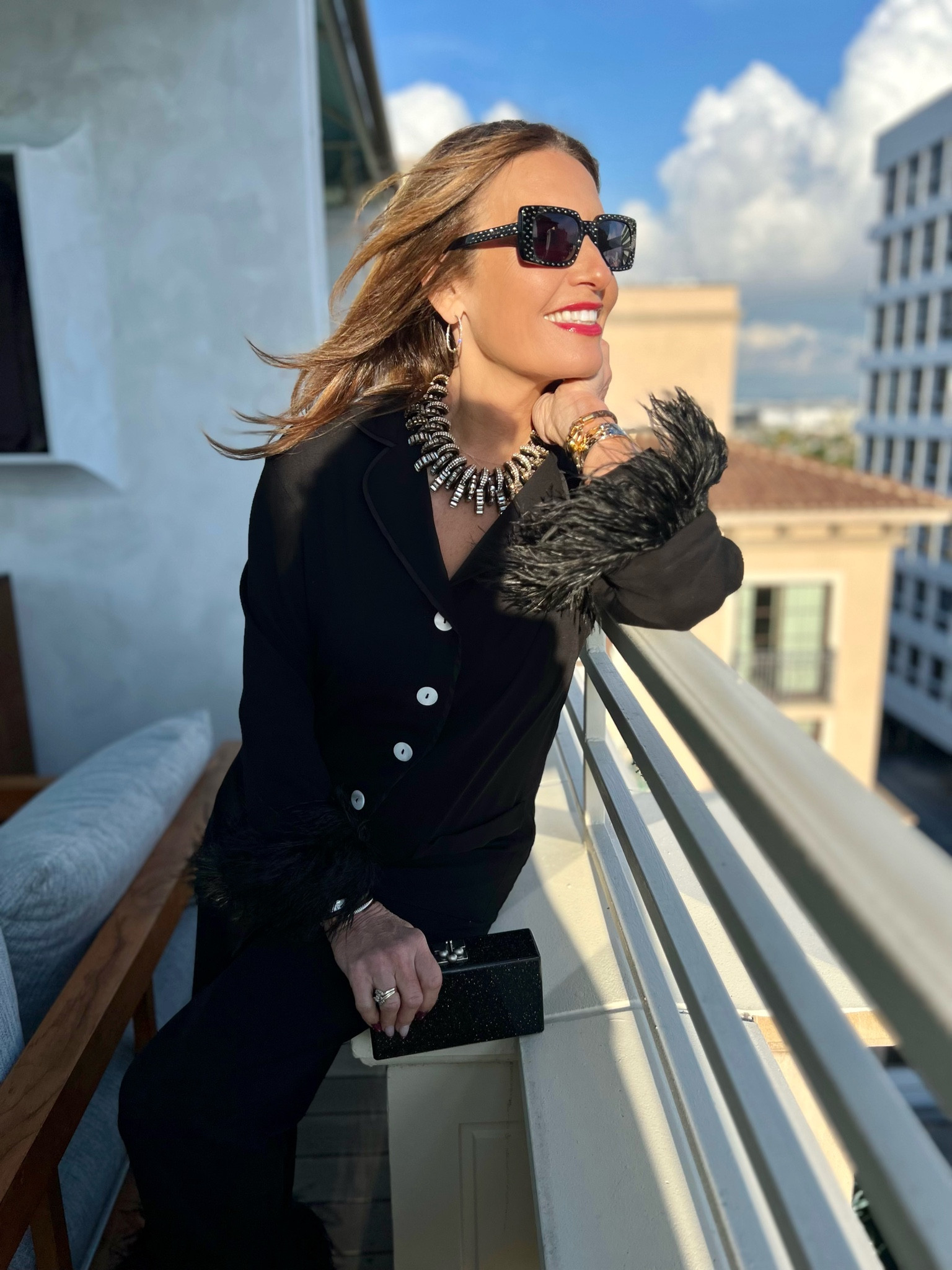 Shhh! I’ve got a secret….I’m wearing my pajamas! 😱
Could you tell?
These @daily_sleeper party pjs are so special, you can wear them out and no one will be the wiser! 
@socialmonroe 📸 
#newyearsevelook

#LTKHoliday #LTKstyletip #LTKFind