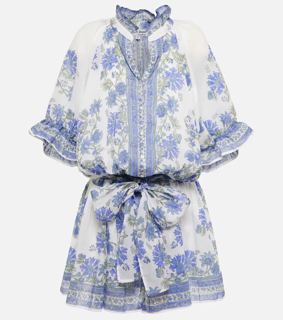 Floral cotton minidress | Mytheresa (US/CA)