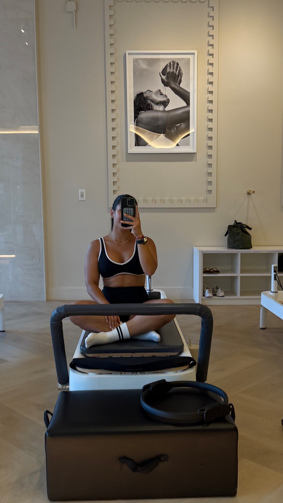 Pilates outfit idea🖤✨

#LTKPetite #LTKActive #LTKStyleTip