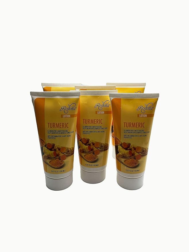 Amazon.com : Reshma Beauty Turmeric Lotion Infused with Natural Turmeric Extract, Moisturizes and... | Amazon (US)