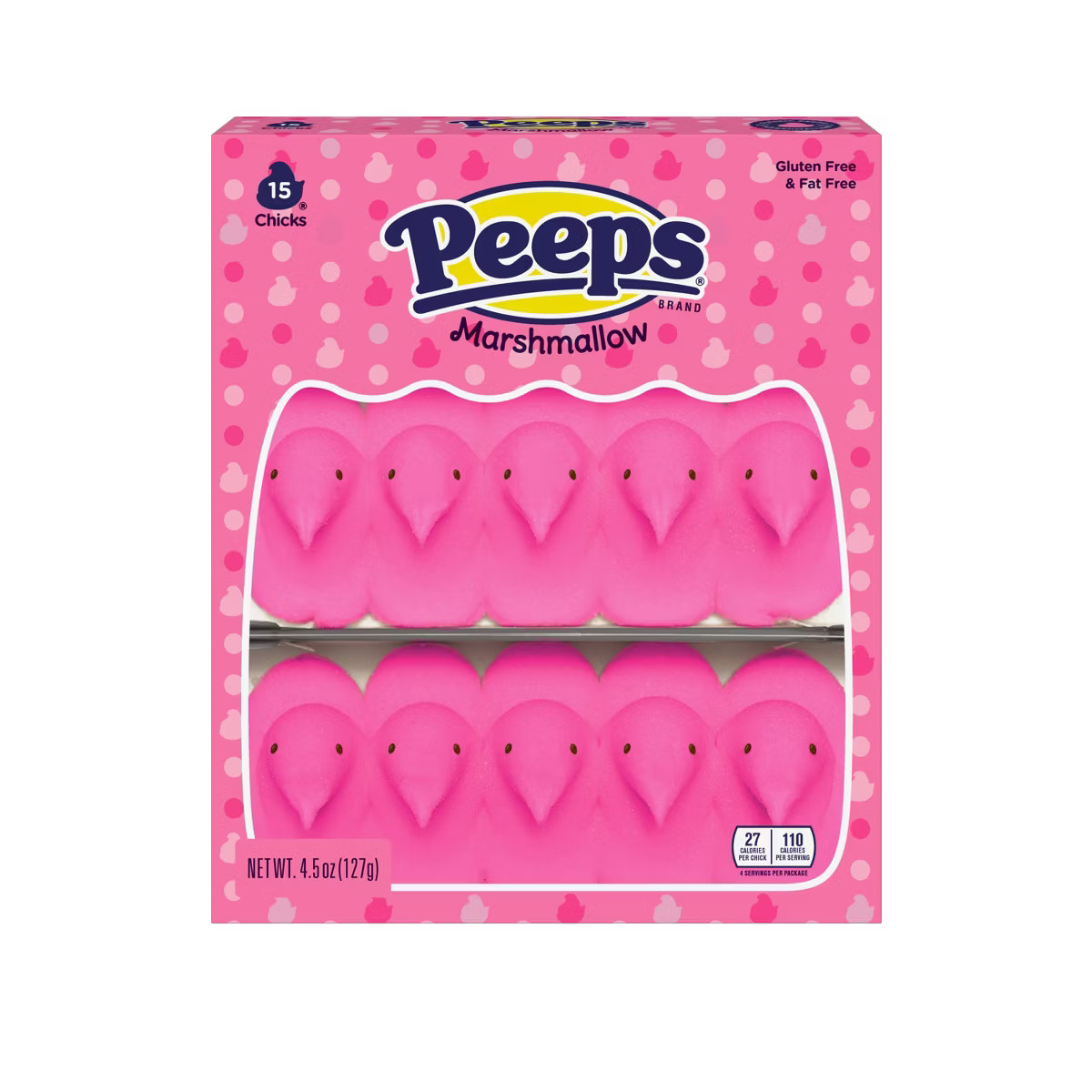 Peeps Easter Pink Chick - 4.5oz/15ct | Target