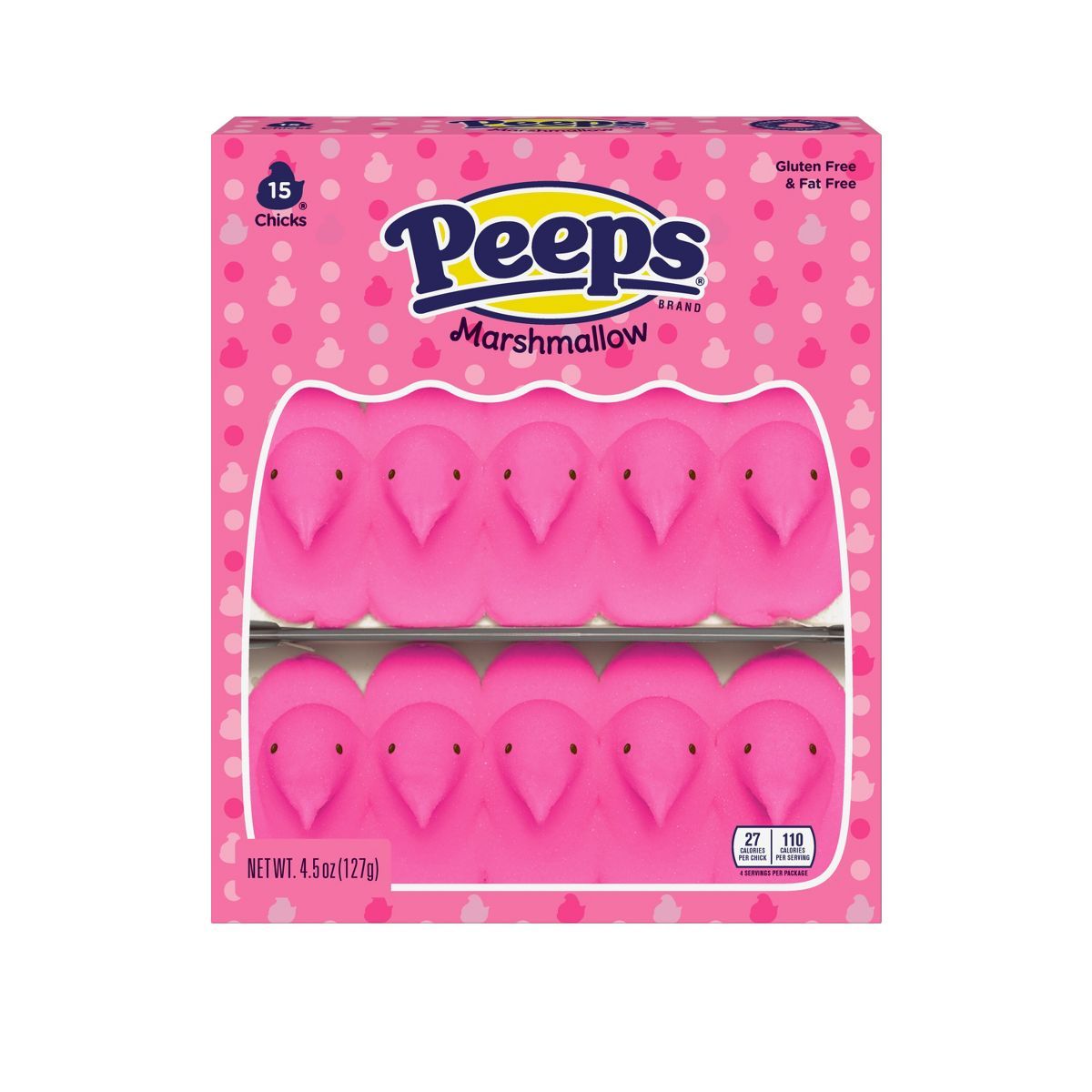 Peeps Easter Pink Chick - 4.5oz/15ct | Target