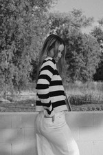 Hope Stripe Knit Cardigan | LLÁCIE