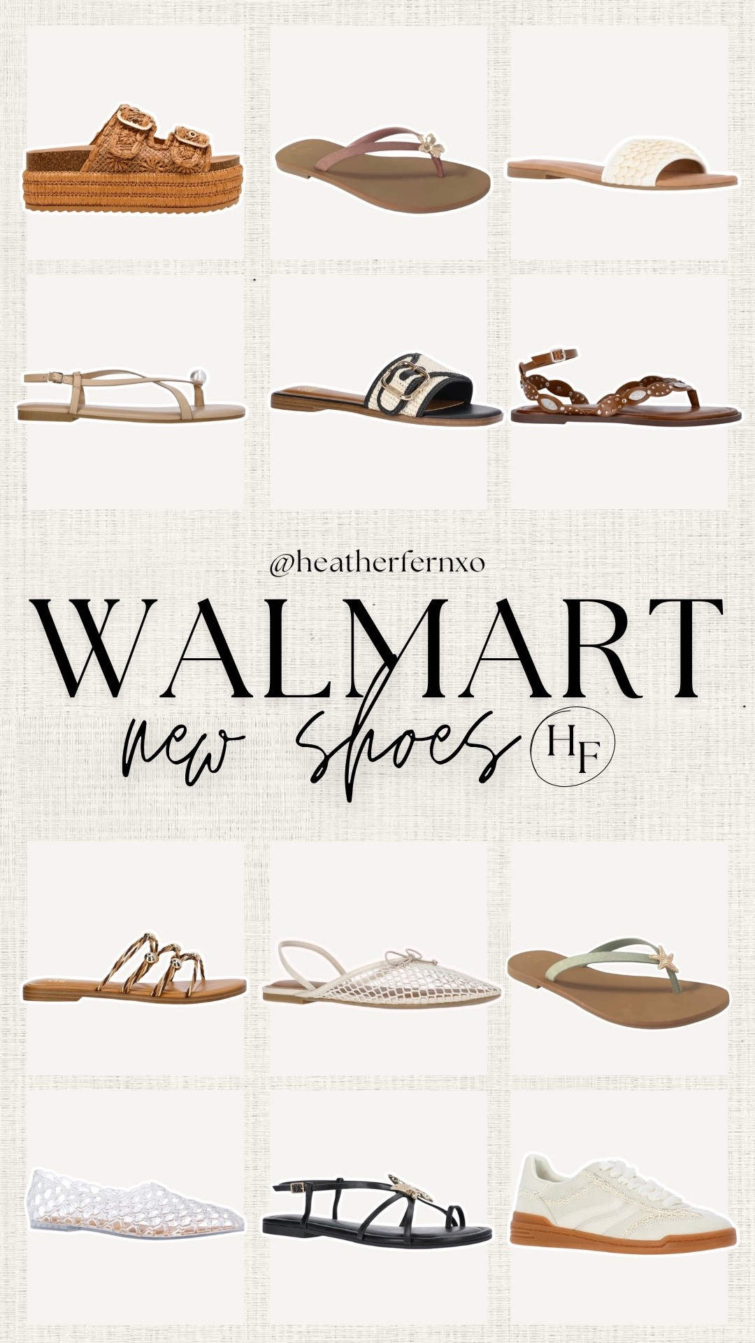 New women’s shoes online at Walmart 🐚

#walmart #sandal #shoes #walmartshoes #sandals #flipflops #trendy #trend

#LTKTravel #LTKootd #LTKgrwm