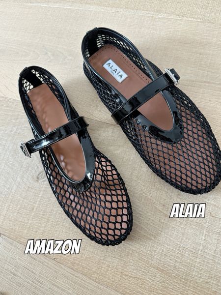Amazon dupe for my Alaia fishnet ballet flat. The Alaia are so comfy, but the amazon is great price if you want the look

#LTKShoeCrush #LTKFindsUnder100 #LTKFindsUnder50