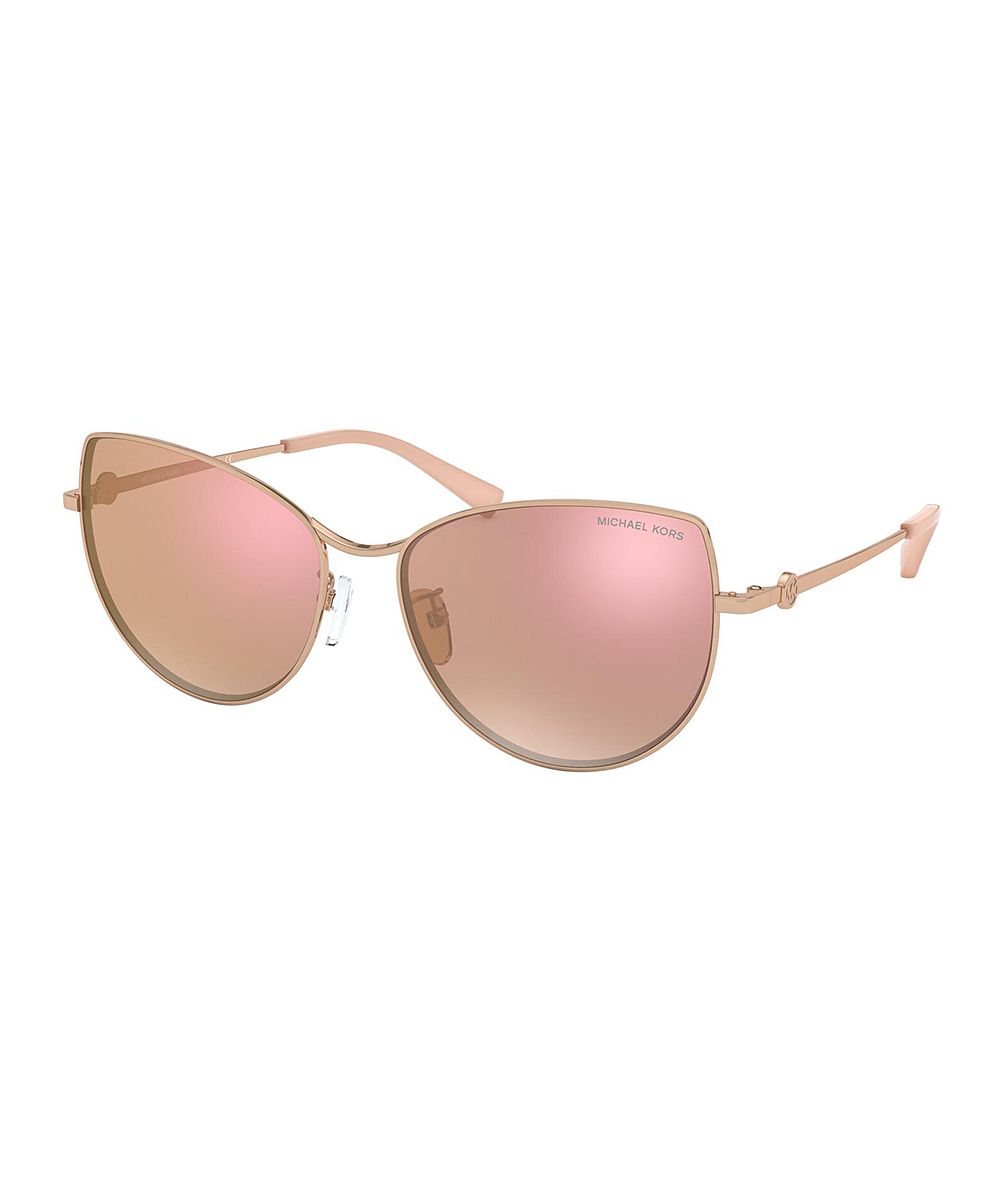 Michael Kors Women's Sunglasses ROSE - Rose Gold Cat-Eye Sunglasses | Zulily