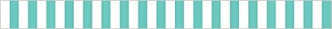 Simply Stylish Turquoise Stripe Straight Borders | Amazon (US)