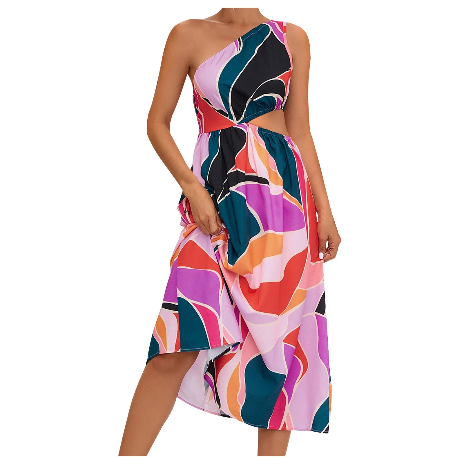 Womens Summer Dresses Casual Fall Dresses For Older Women Day Dresses For Women Summer Woman Dres... | Walmart (US)