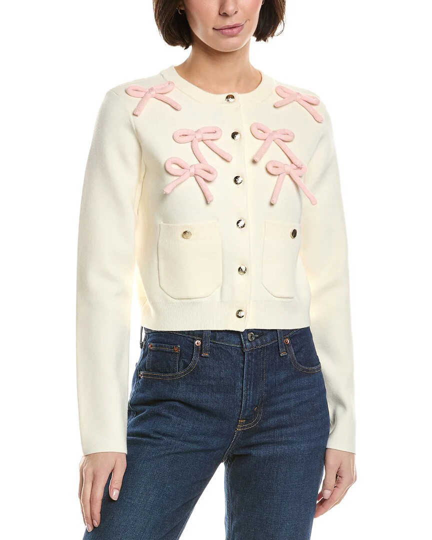English Factory Bow Cardigan | Shop Simon