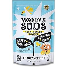 Molly's Suds Baby Laundry Detergent Powder | Removes Formula, Poop & Spit-Up Stains | Extra Gentl... | Amazon (US)