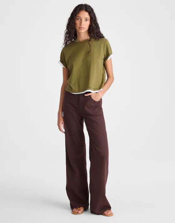 The Ultimate Wide-Leg Jean in Airy Denim | Madewell