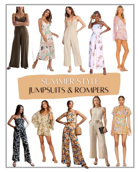 These jumpsuits and rompers are so dreamy for summer! 

#LTKSeasonal #LTKunder100 #LTKstyletip