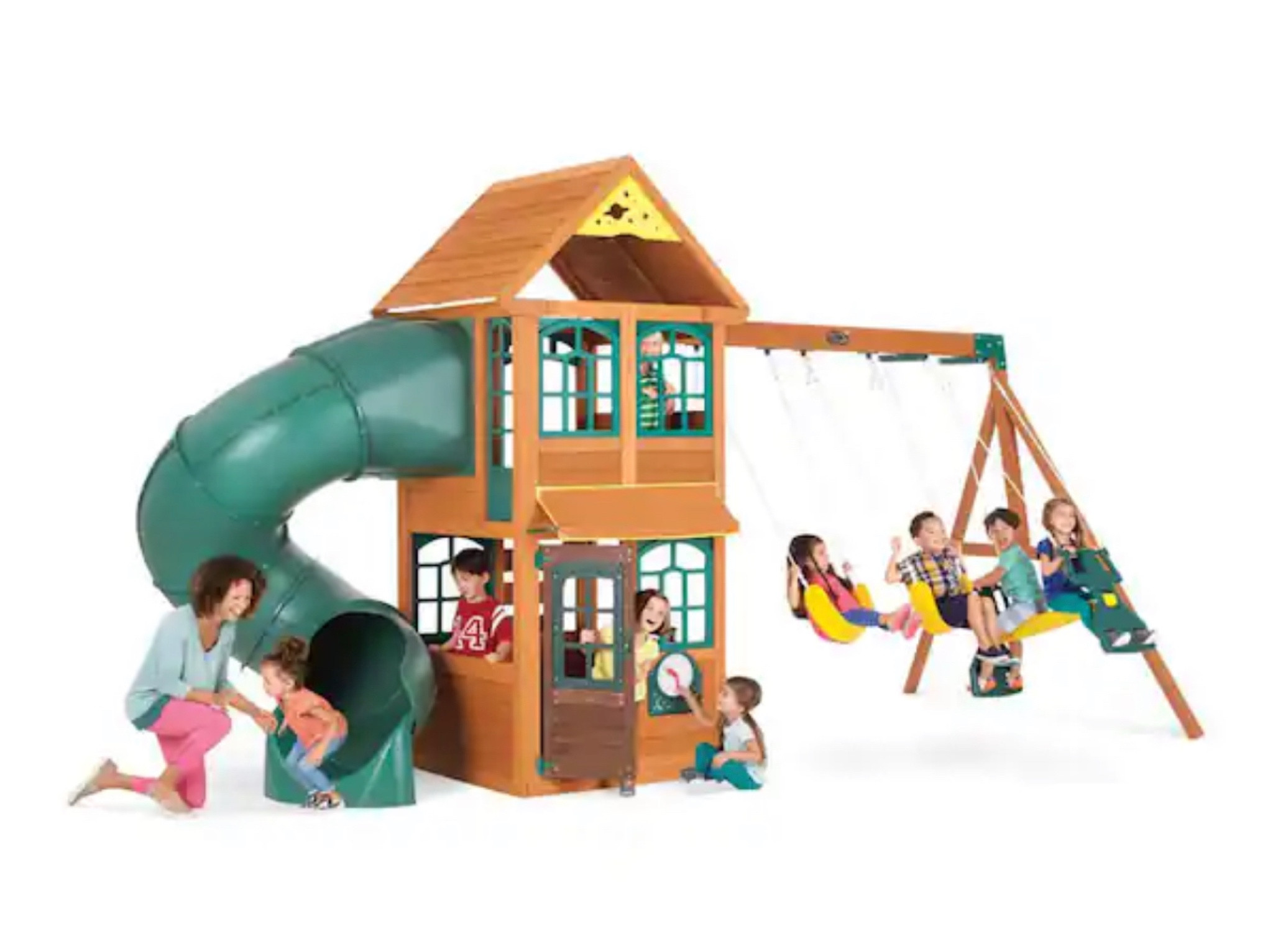 
KidKraft
Cloverdale Wooden Swing Set
Home Depot 

#LTKSeasonal #LTKFind #LTKhome