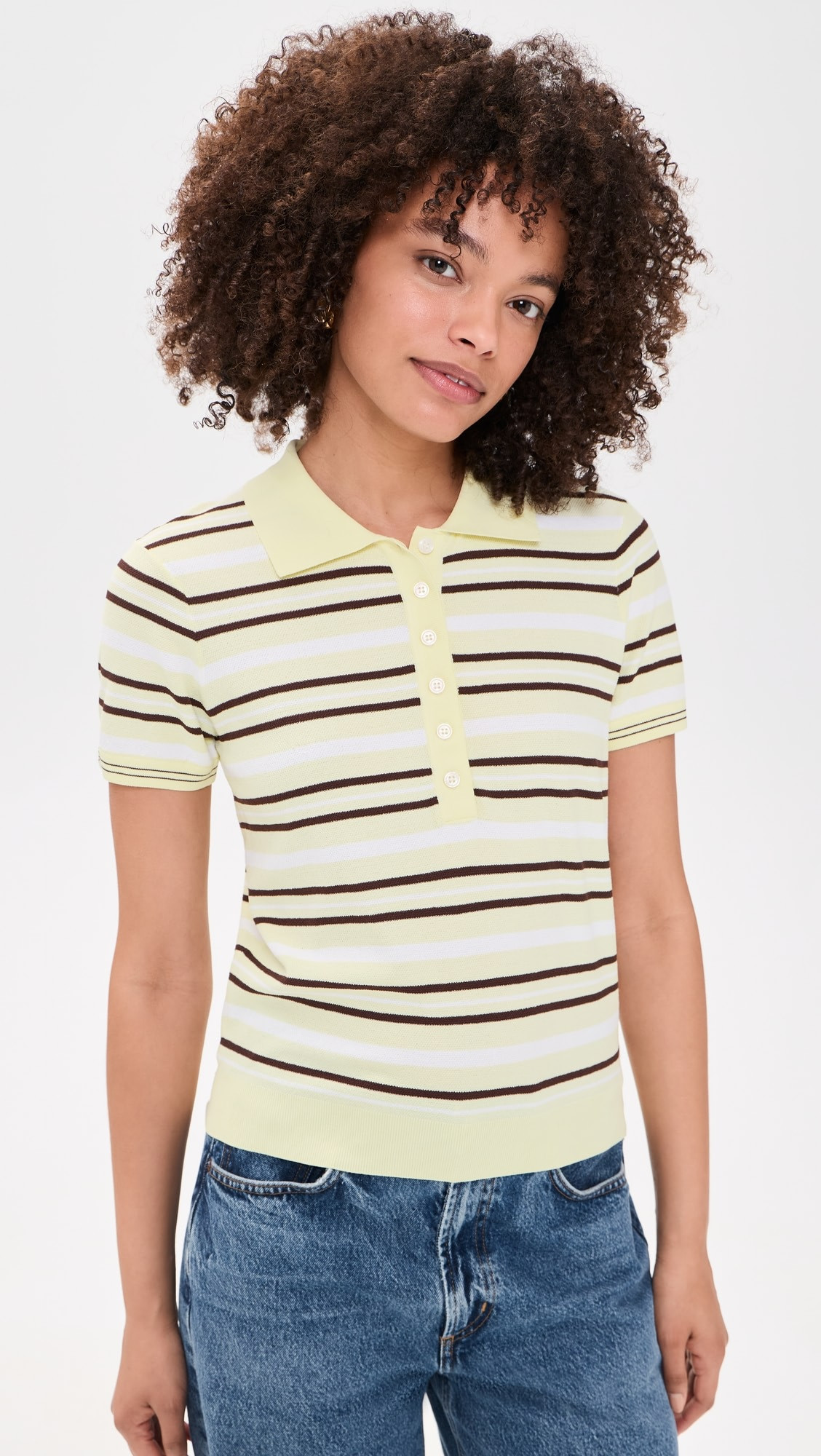 Madison Short Sleeve Polo | Shopbop