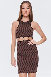 Geo Print O-Ring Cutout Dress | Forever 21 | Forever 21 (US)