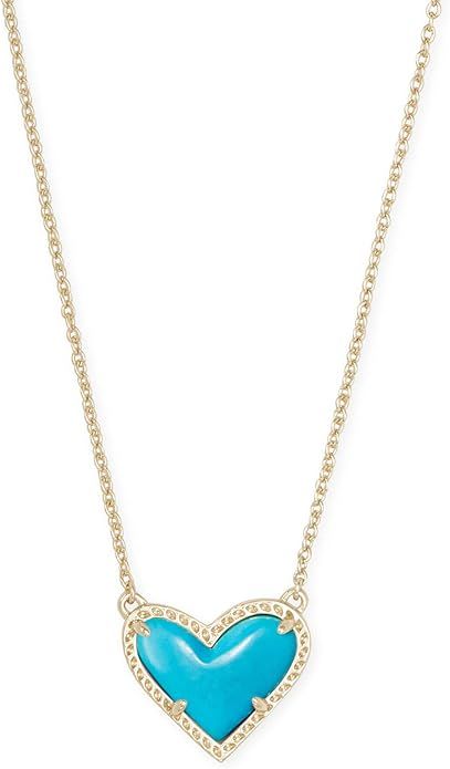 Kendra Scott Ari Heart Adjustable Length Pendant Necklace for Women, Fashion Jewelry | Amazon (US)