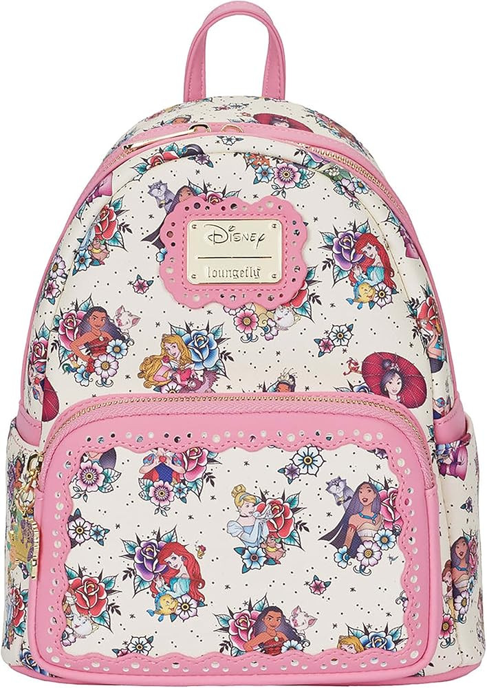Loungefly Disney Princess AOP Tattoo Mini Backpack Standard | Amazon (CA)