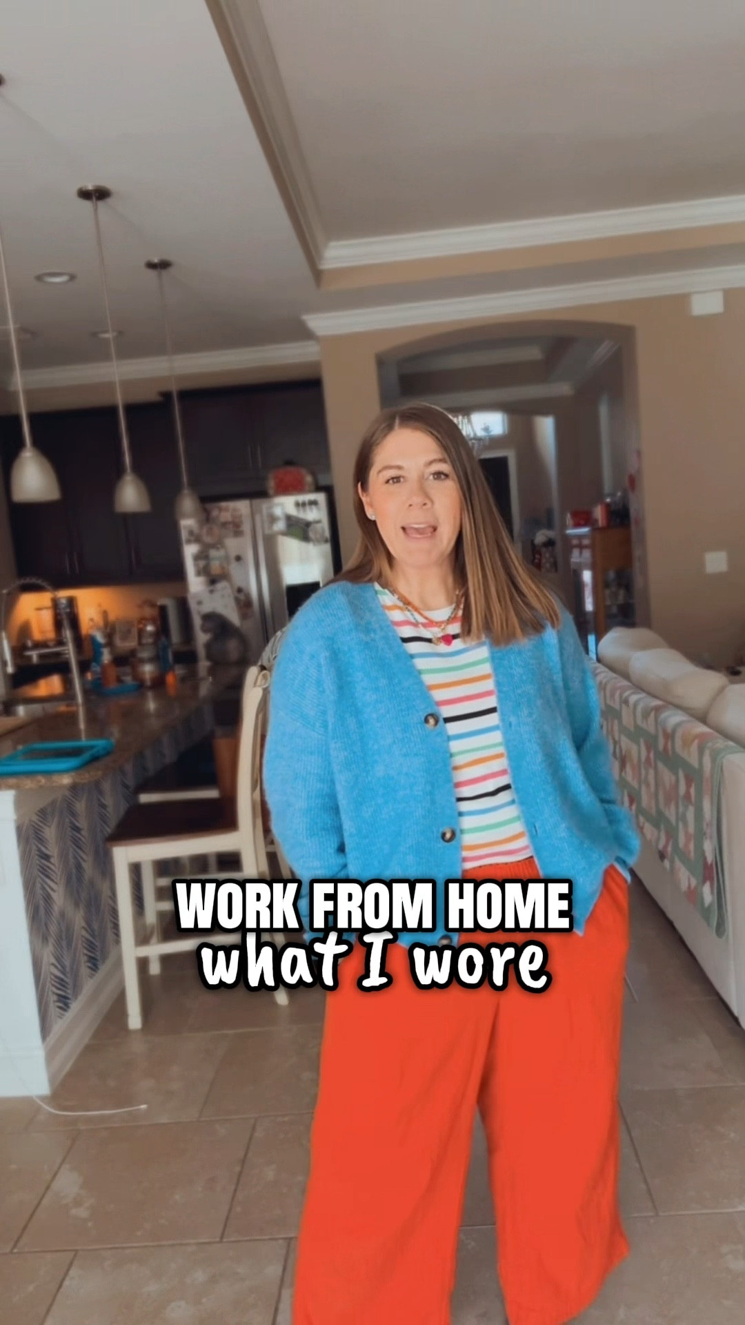 What I wore to work from home 🧡

#LTKootd #LTKmomlife #LTKdayinmylife