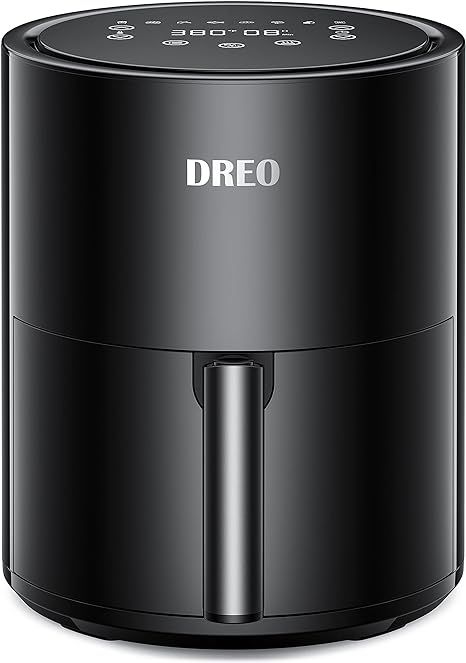 Dreo Air Fryer - 100℉ to 450℉, 4 Quart Hot Oven Cooker with 50 Recipes, 9 Cooking Functions o... | Amazon (US)