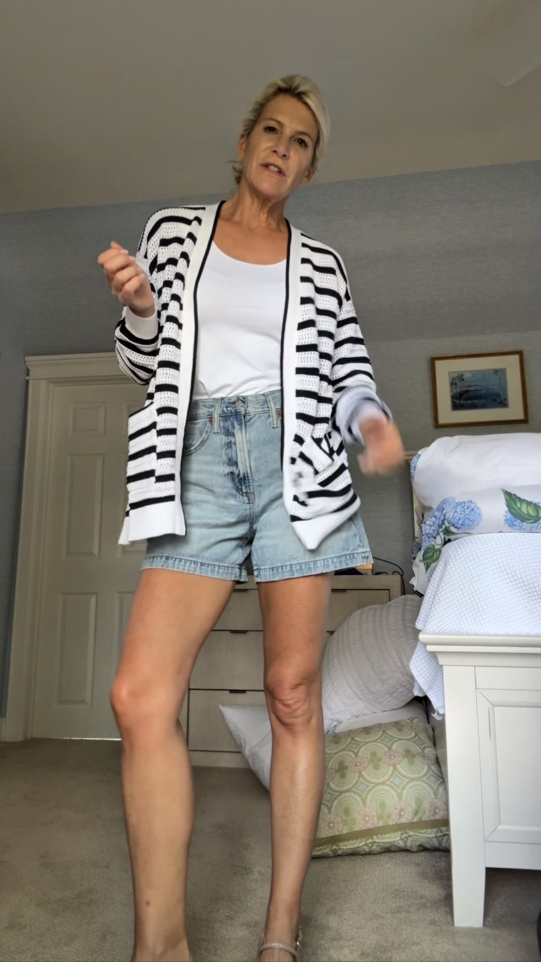 Changed my outfit twice….no three times because of the heat!  Red white and blue outfits are perfect t for Memorial Day!

#LTKootd #LTKOver40 #LTKSaleAlert