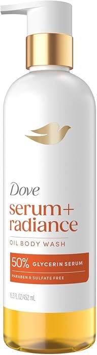 Dove Serum+ Radiance Oil Body Wash, Jojoba & Monoi Flower, 15.3 fl oz | Amazon (US)