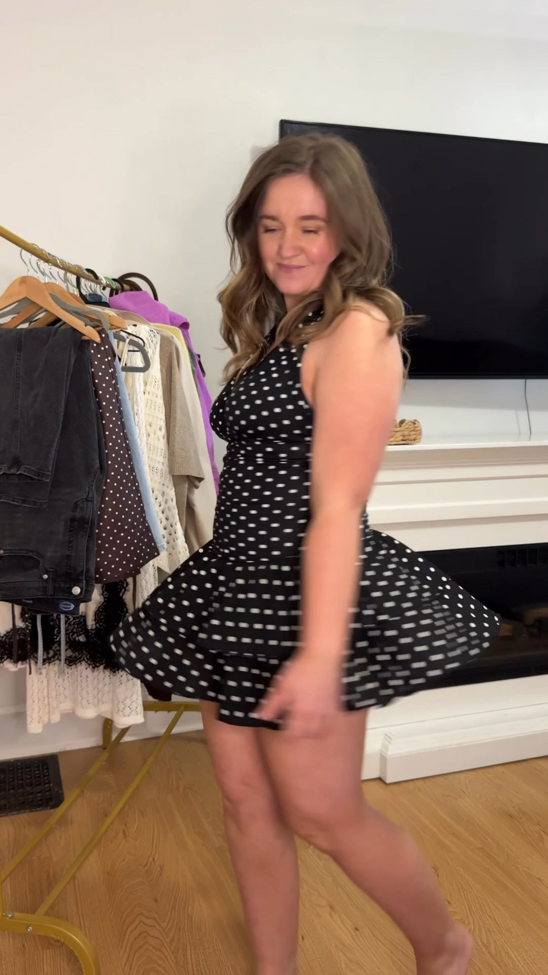 Polka dots but make it flattering 🤍🖤 This Amazon dress is giving effortless summer outfit—snatched waist, flowy fit, and SO easy to dress up or down. Paired it with simple sandals for an everyday look, but you could totally add heels for date night ✨

#AmazonFashion #AmazonFinds #AmazonStyle #PolkaDotDress #SummerOutfits #AffordableFashion #MomStyle #CasualChic #OOTDInspo #AmazonOutfit #EasyOutfits #StyleOnABudget #EverydayStyle #WomensFashion #SummerStyle

#LTKootd #LTKSeasonal #LTKgrwm