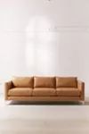 Chamberlin Recycled Leather Sofa | Urban Outfitters (US and RoW)