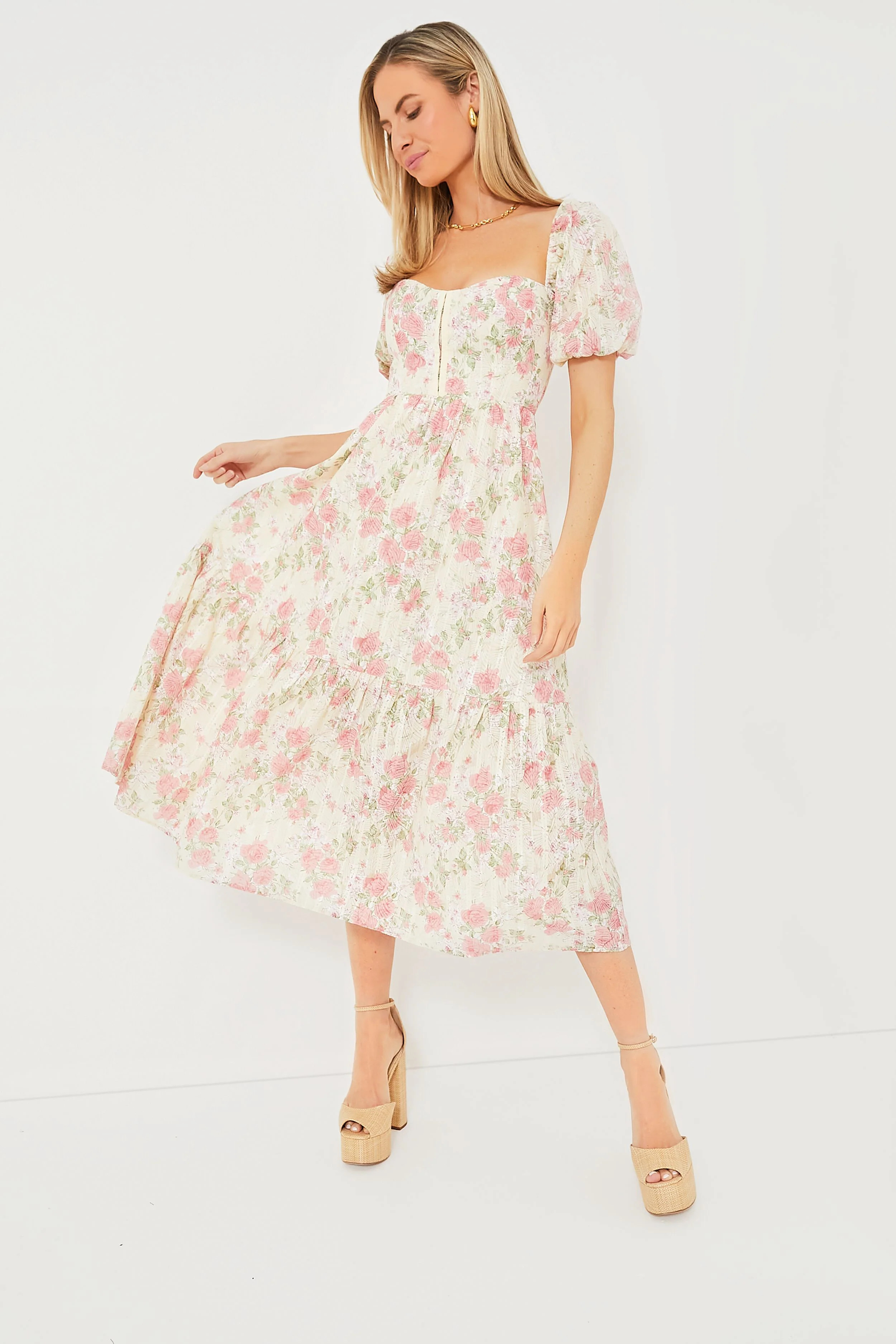 Rose Rosita Midi Dress | Tuckernuck (US)