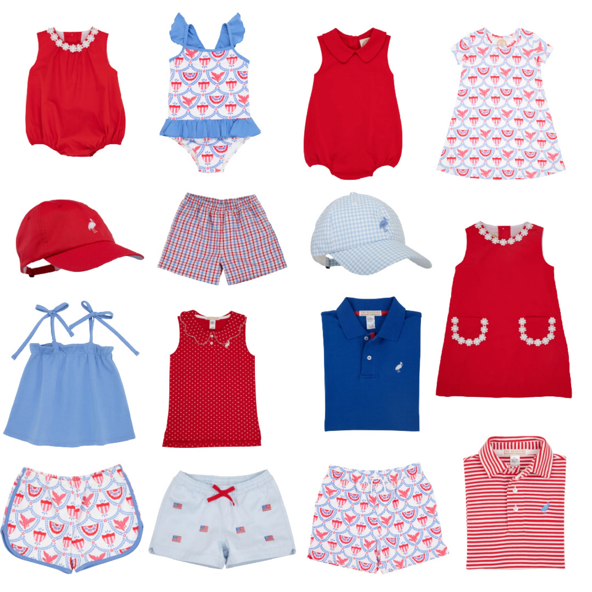 Perfect patriotic outfits for siblings! 

#redwhiteblue #tbbc #tbbcboys #boysswim #patriotic 

#LTKfamily #LTKbaby #LTKkids